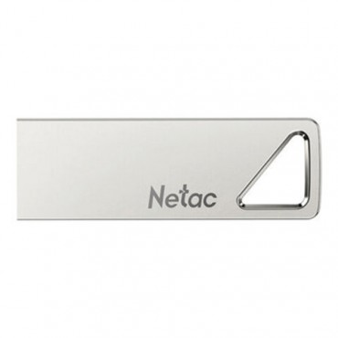 Флеш-диск 8GB NETAC U326, USB 2.0, серебристый, NT03U326N-008G-20PN