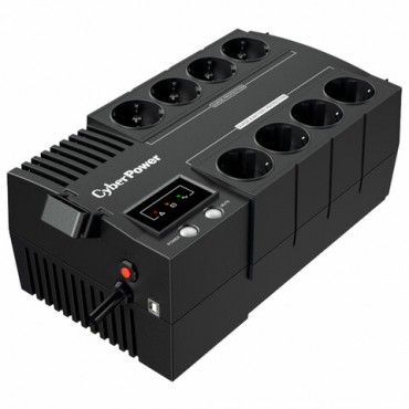 Источник бесперебойного питания CYBERPOWER BS650E, 650 VA (390 W), 8 евророзеток